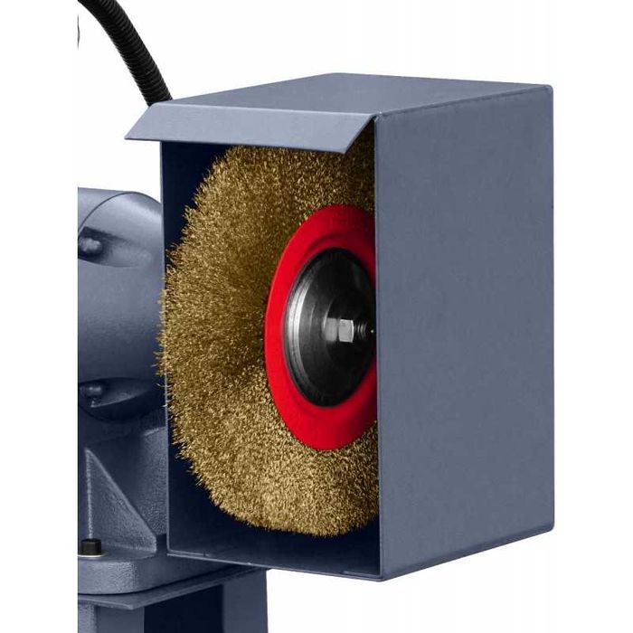 Przemysłowa szlifierka dwutarczowa CORMAK BMS250 z podstawą