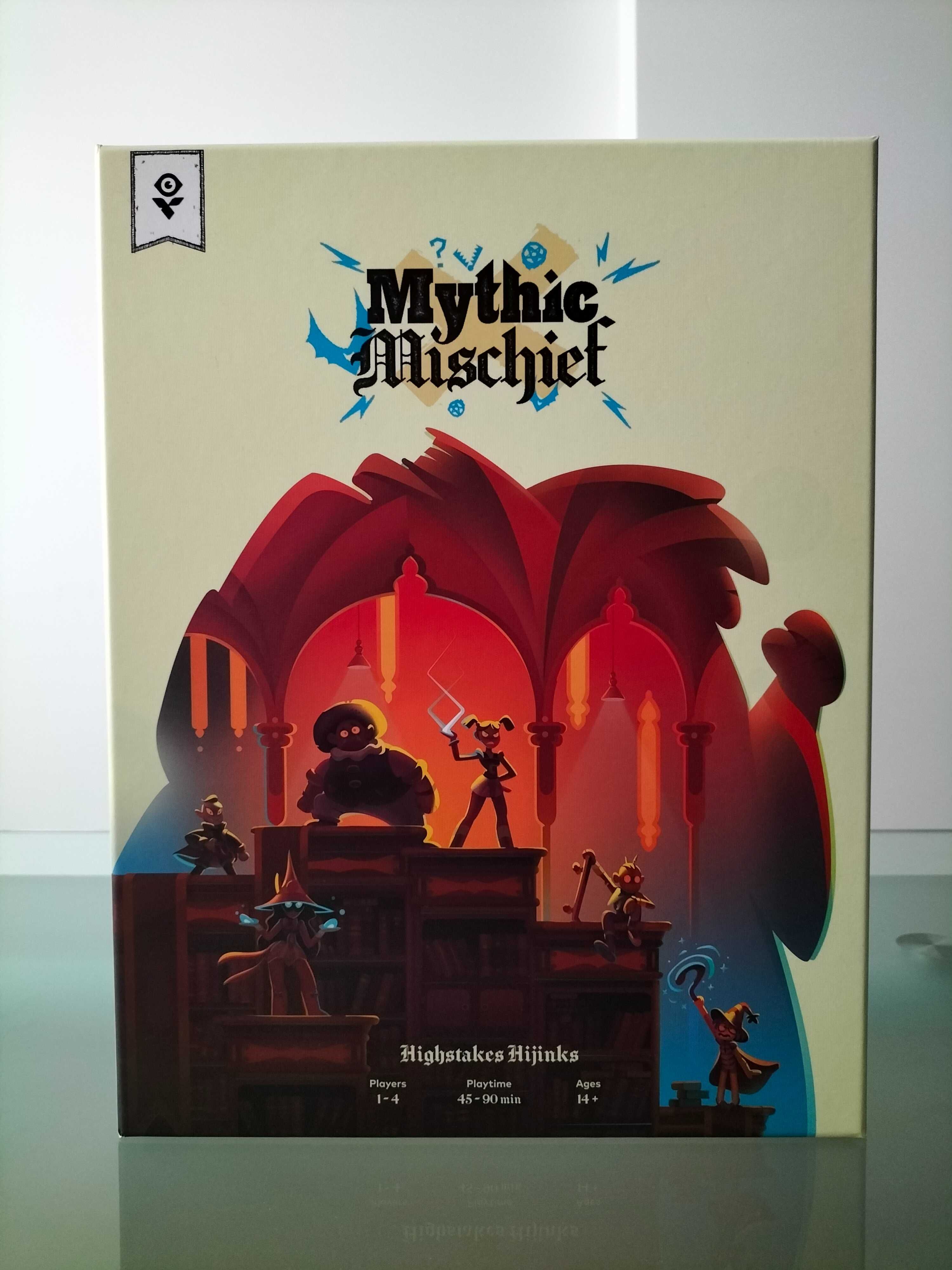 Mythic Mischief Kickstarter - Jogo de Tabuleiro