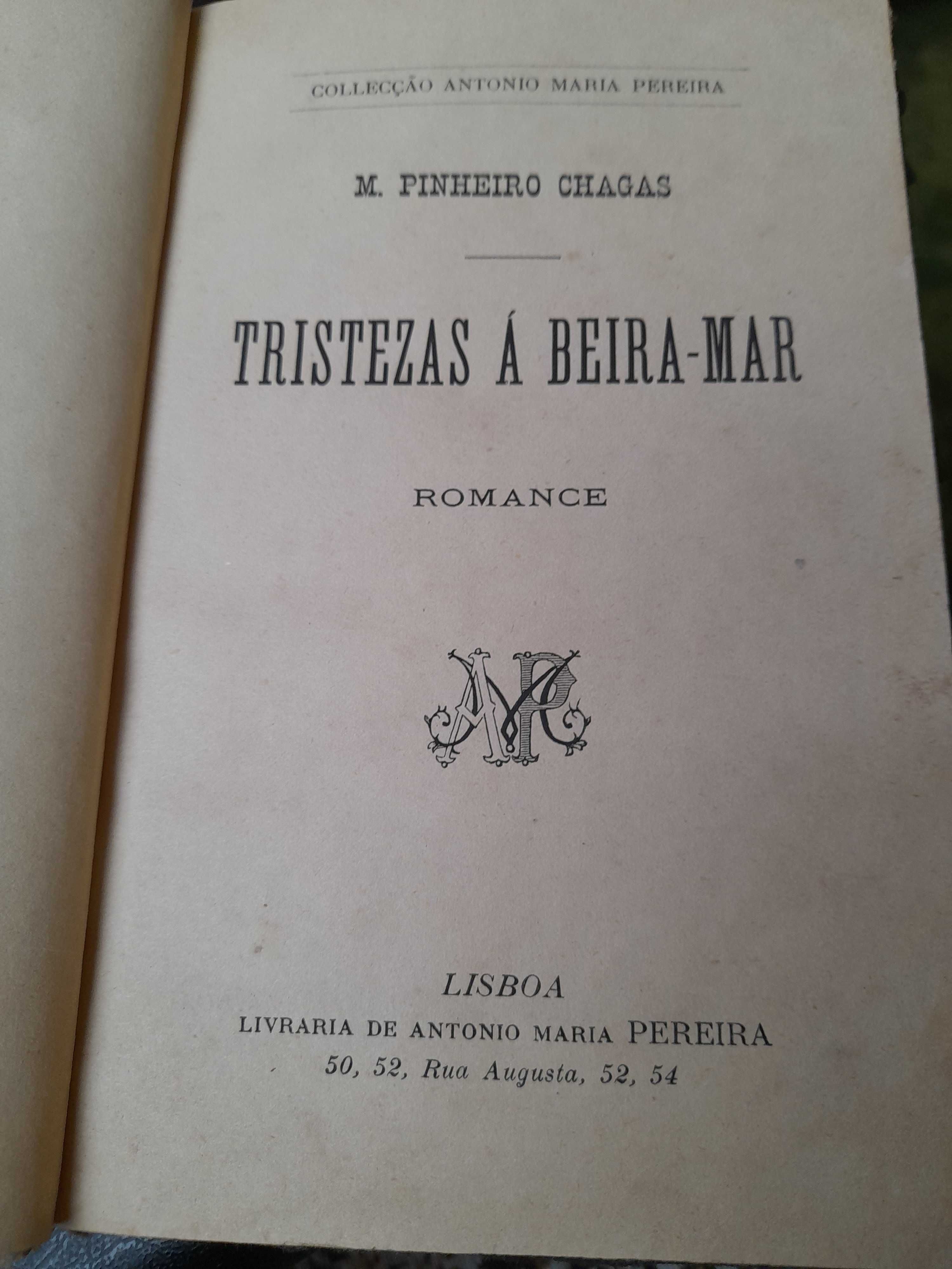 Livro raro de Coleção de Manuel P. Chagas