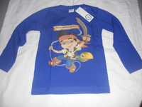 T-shirts Swets camisolas do Jake o pirata novas. TM 2-12 anos.