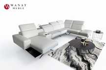 Nowoczesny Lekki Narożnik LOFT Metalowe Nogi