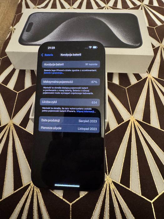 Iphone 15 pro 256gb