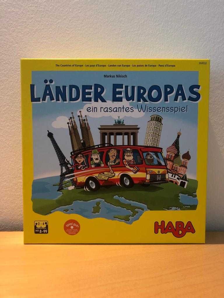 Jogo Didático "Os países da Europa" _ Haba