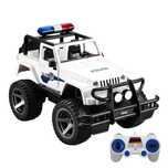 Samochód Rc Double Eagle Jeep Policja 1:12 Zdalnie Sterowany Zabawka