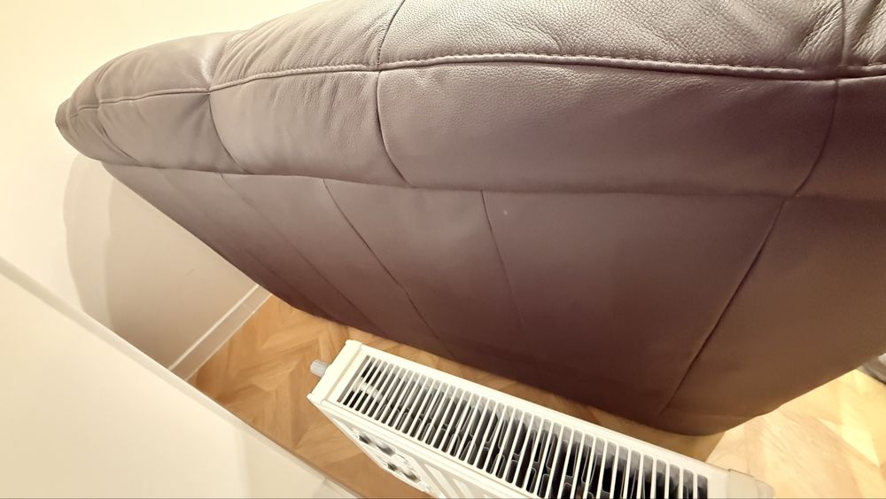 Продам Новый кожанный диван для гостинных или офисов качество ТОП