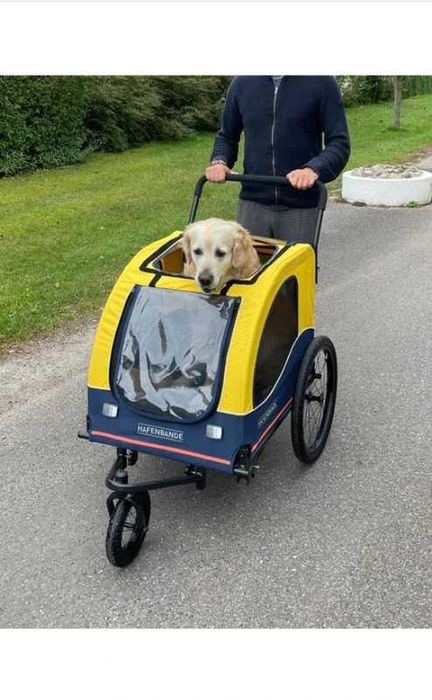 Przyczepka rowerowa dla psa Haffenbande L