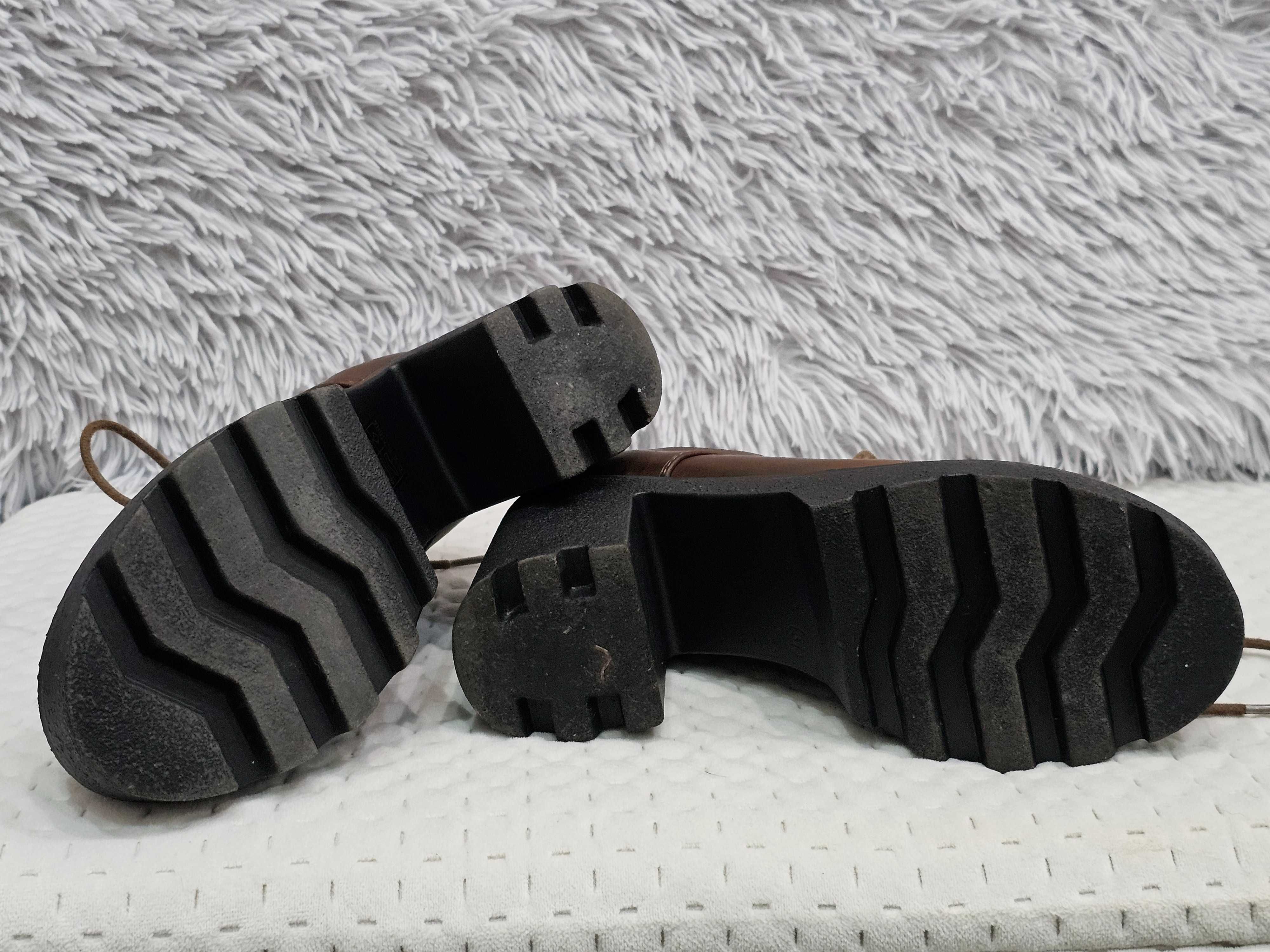 Sapatos senhora (castanho) - Tamanho 37