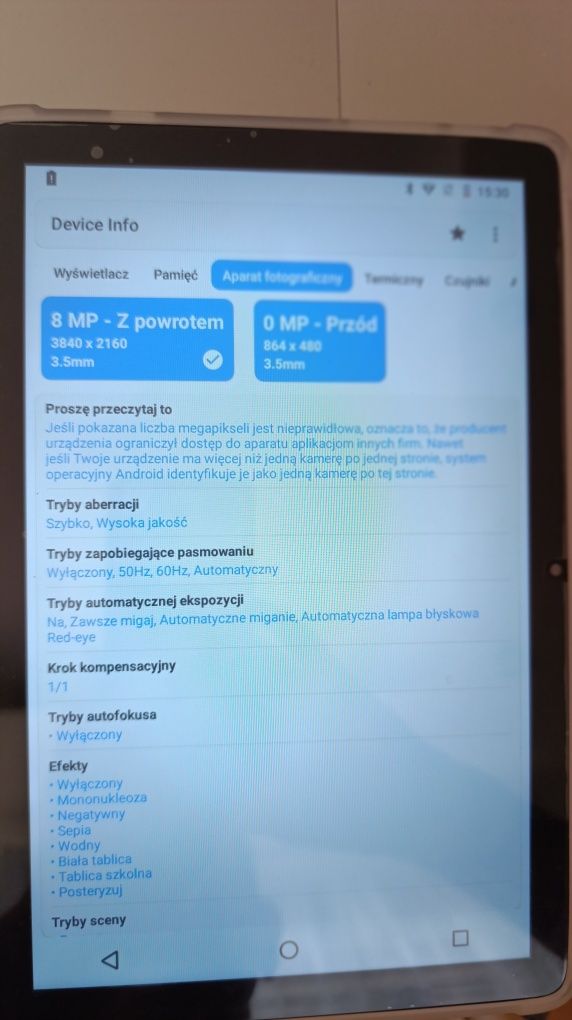 Tablet Pad6S Pro, 11" Android Oreo 8,1