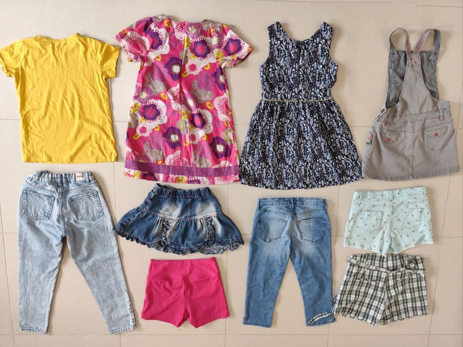 Lote de roupa para Menina (10 anos)