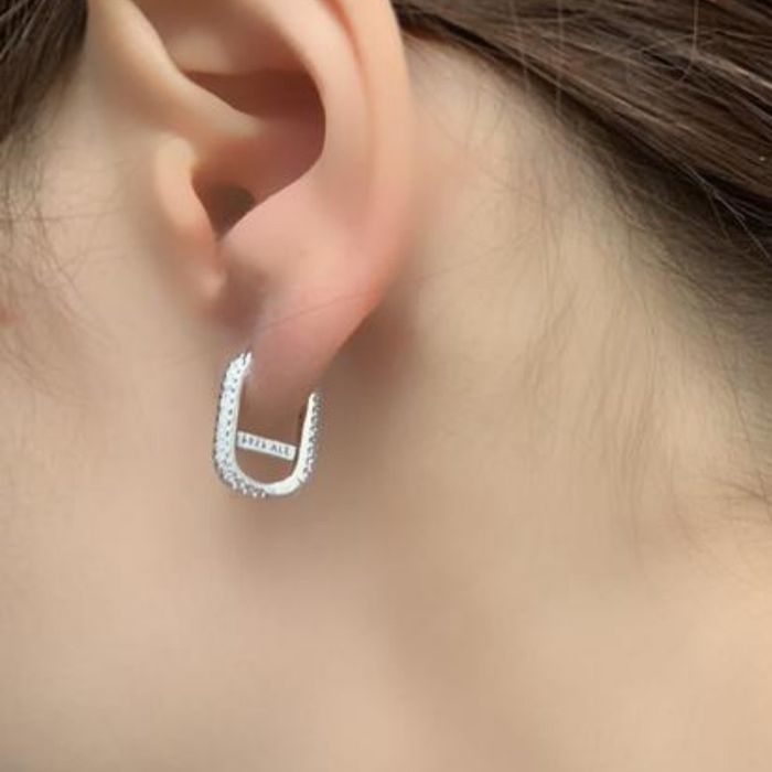 Сережки пандора оригінал Pandora нові срібні прикраси