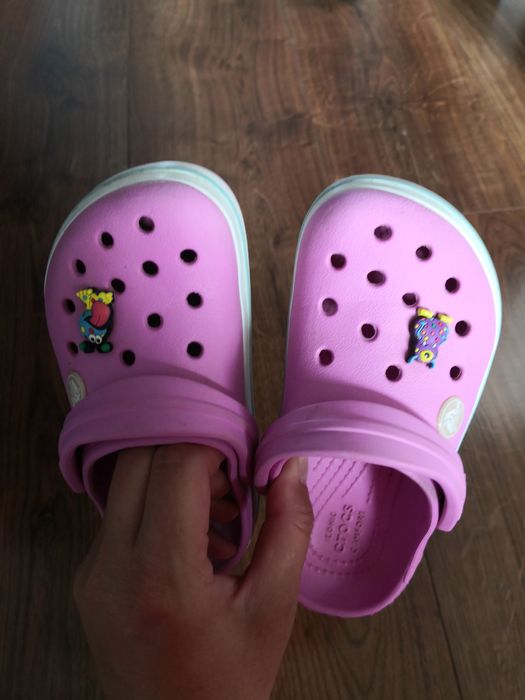 Crocs c10 różowe