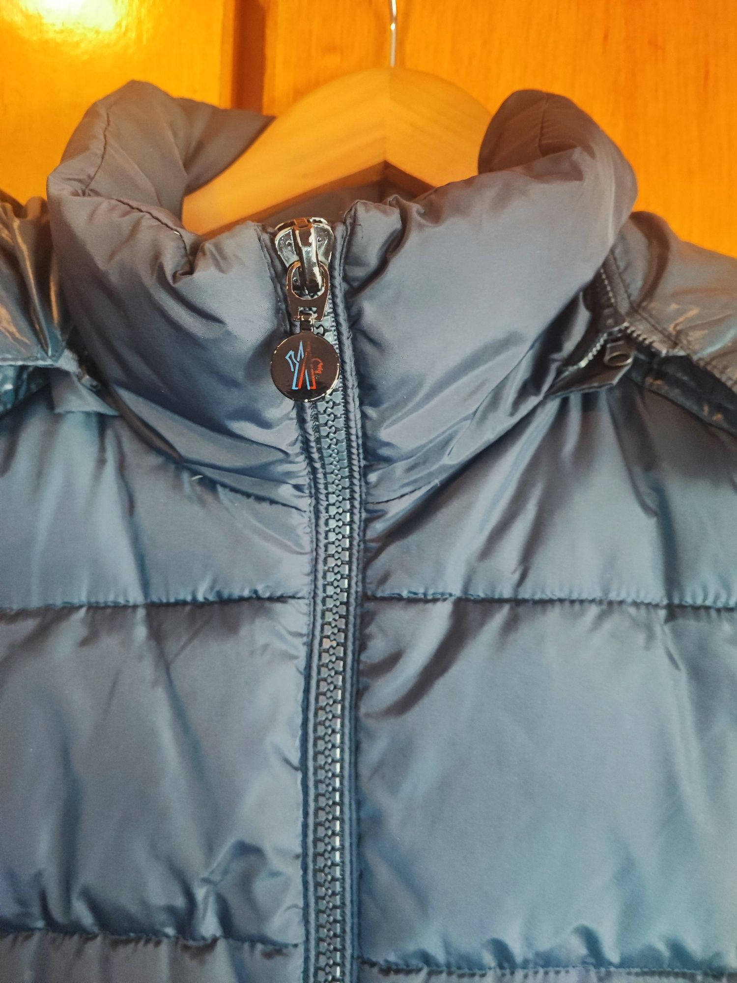 Casaco moncler vintage azul marinho