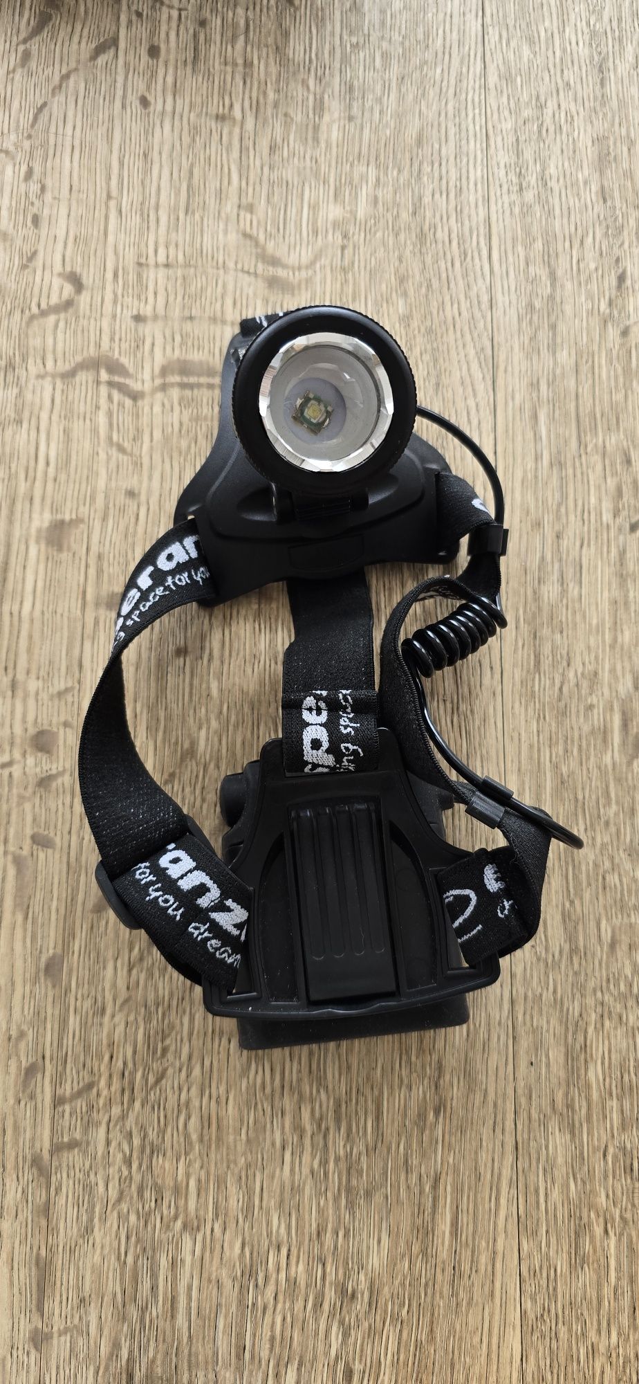 Latarka czołowa Esperanza Headlamp LED Cree T6, doświetlenie