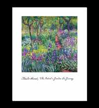 Plakat, Reprodukcja - Claude Monet, The Artist's Garden