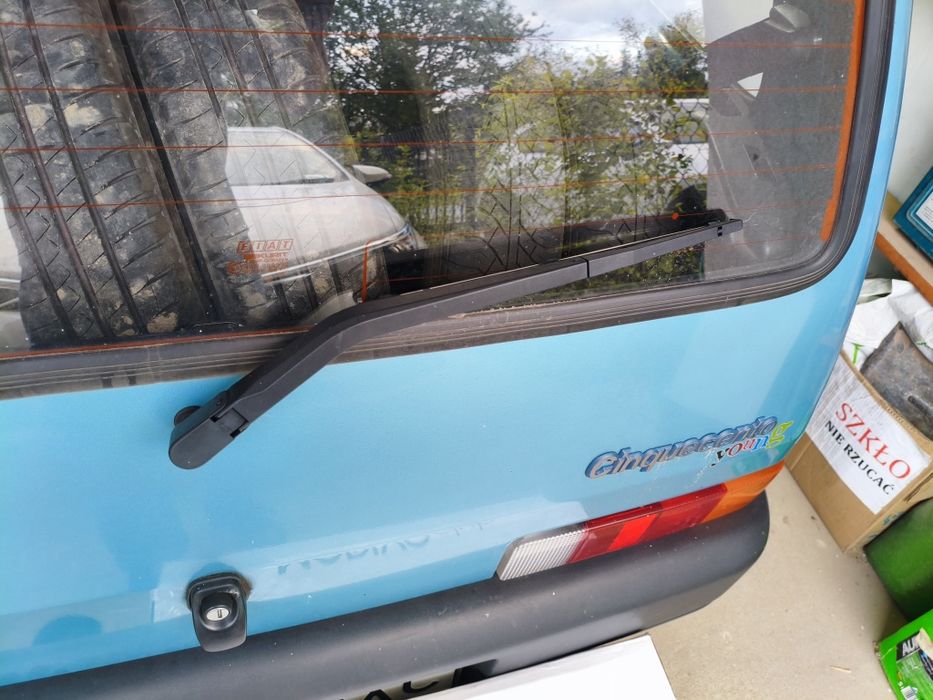 Lampy sporting czerwone fiat czesci Cinquecento  lampy  seicento