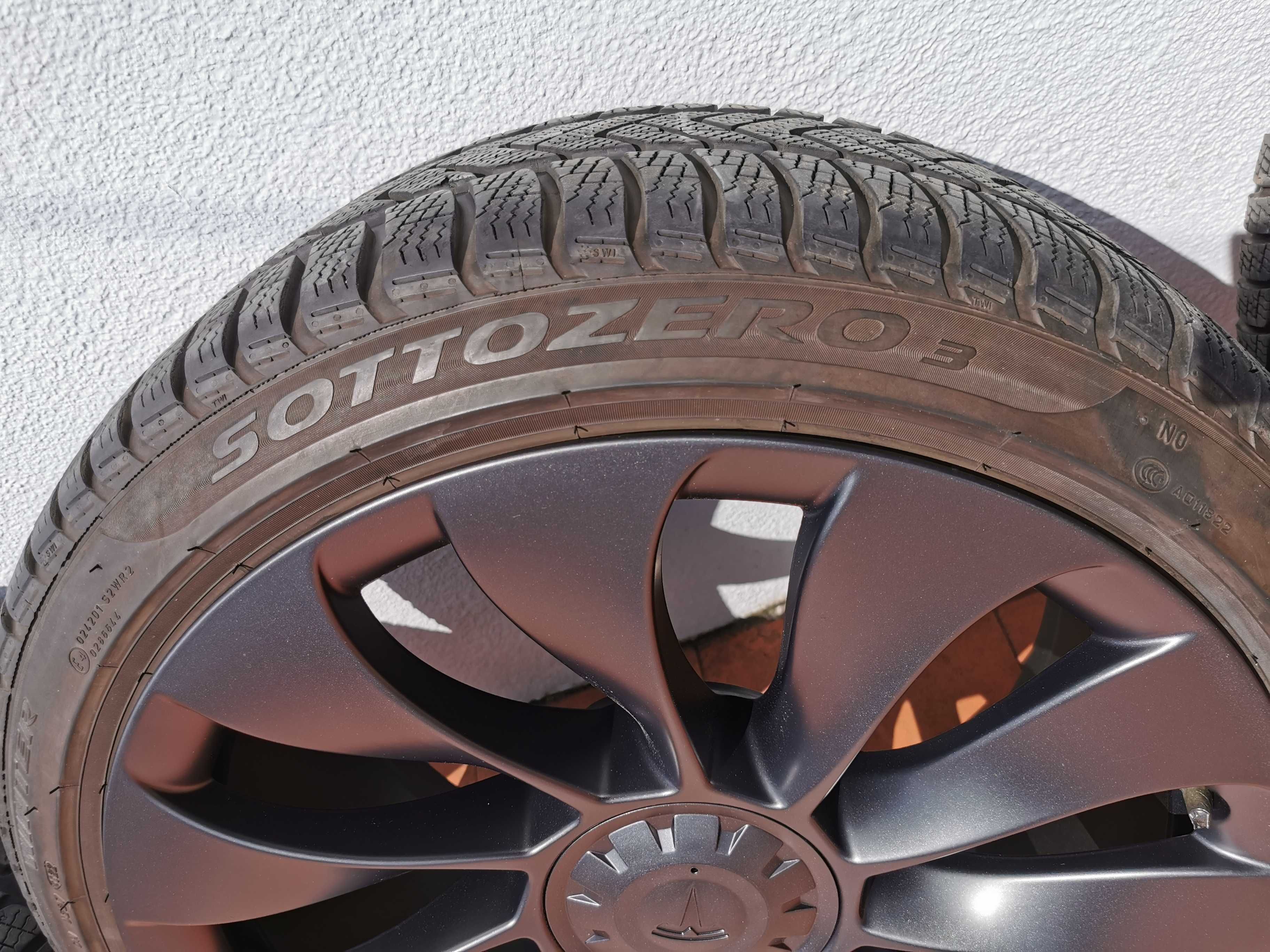 Jantes Tesla Uberturbine 21' originais + pneus