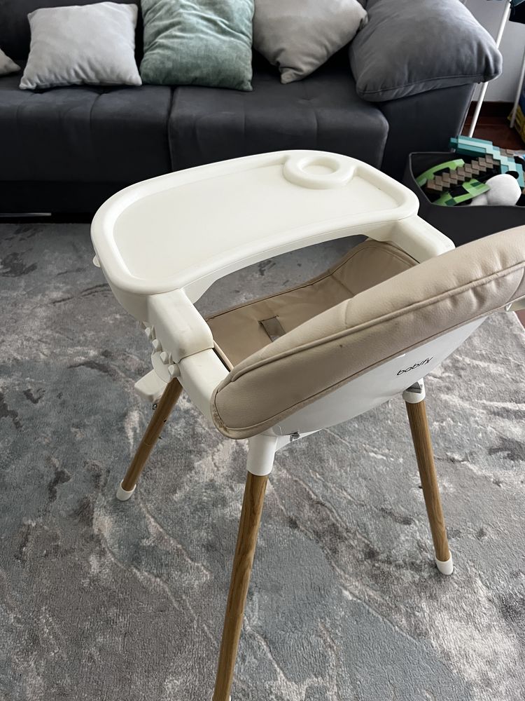 Cadeira de Refeição MS Mika Bege (‎56x46x91 cm)
