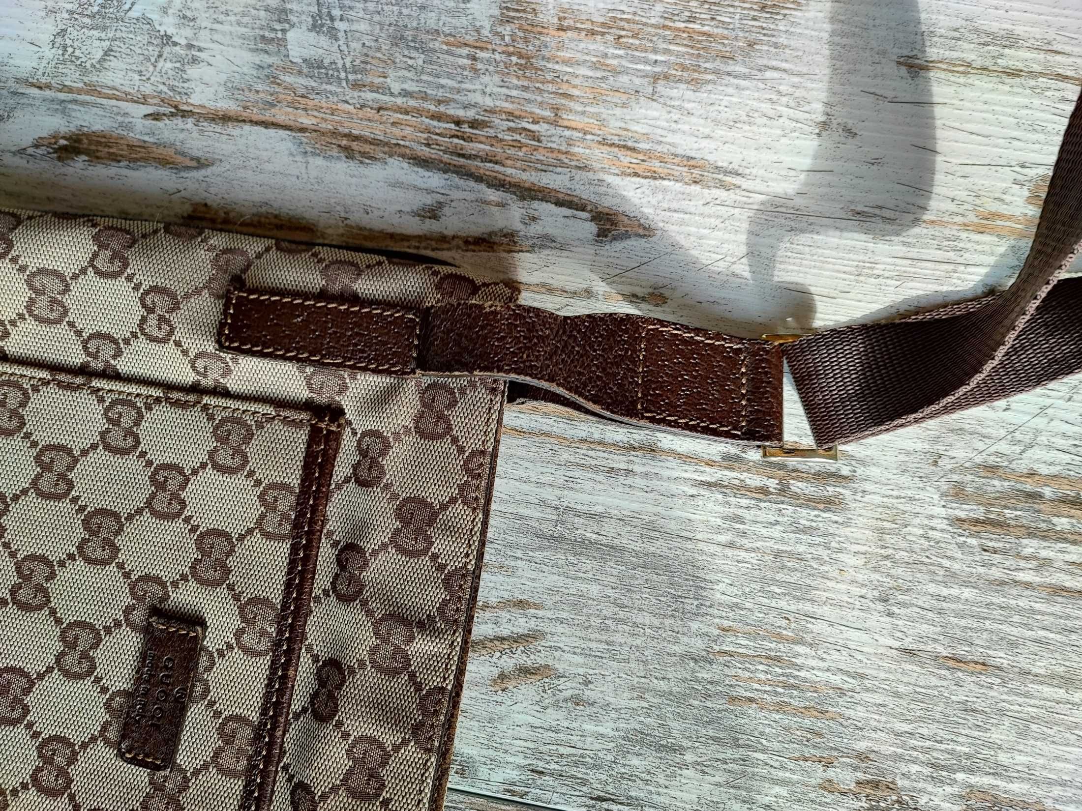 gucci torebka męska unisex skóra naturalna