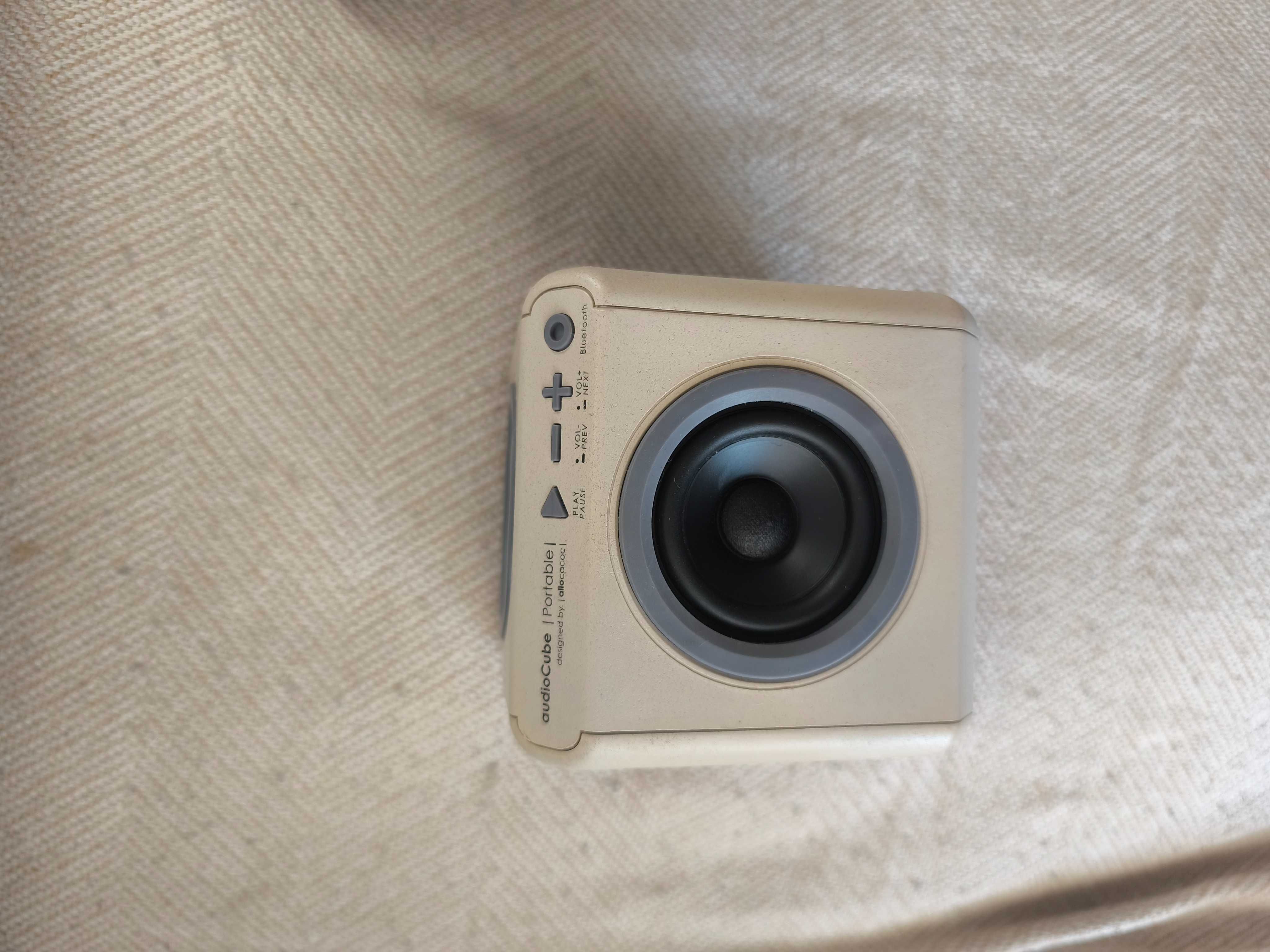 Głośnik bluetooth Allocacoc audioCube Drewno