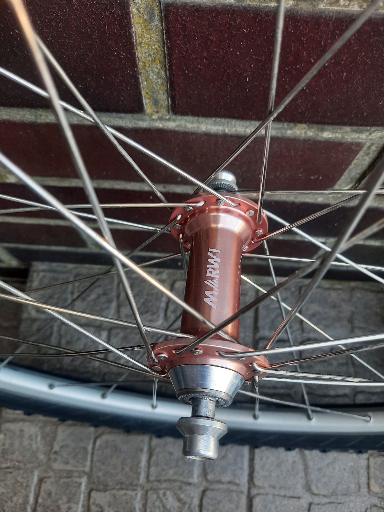koło 26" maszynowe MAVIC 217 sup oczkowane retro mtb 0724