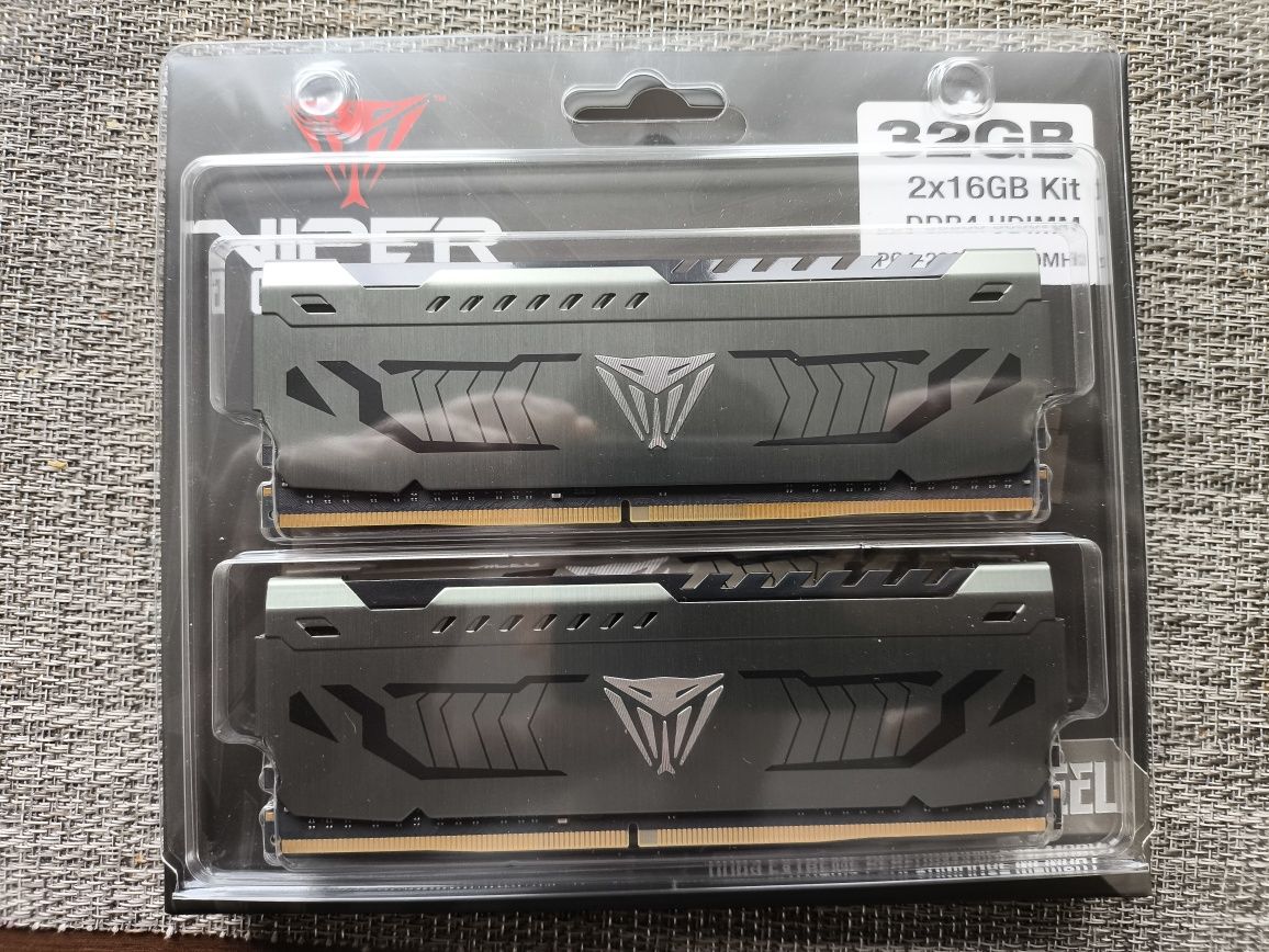 Patriot Viper Steel DDR4 32Gb 3600mhz cl18 jak nowe