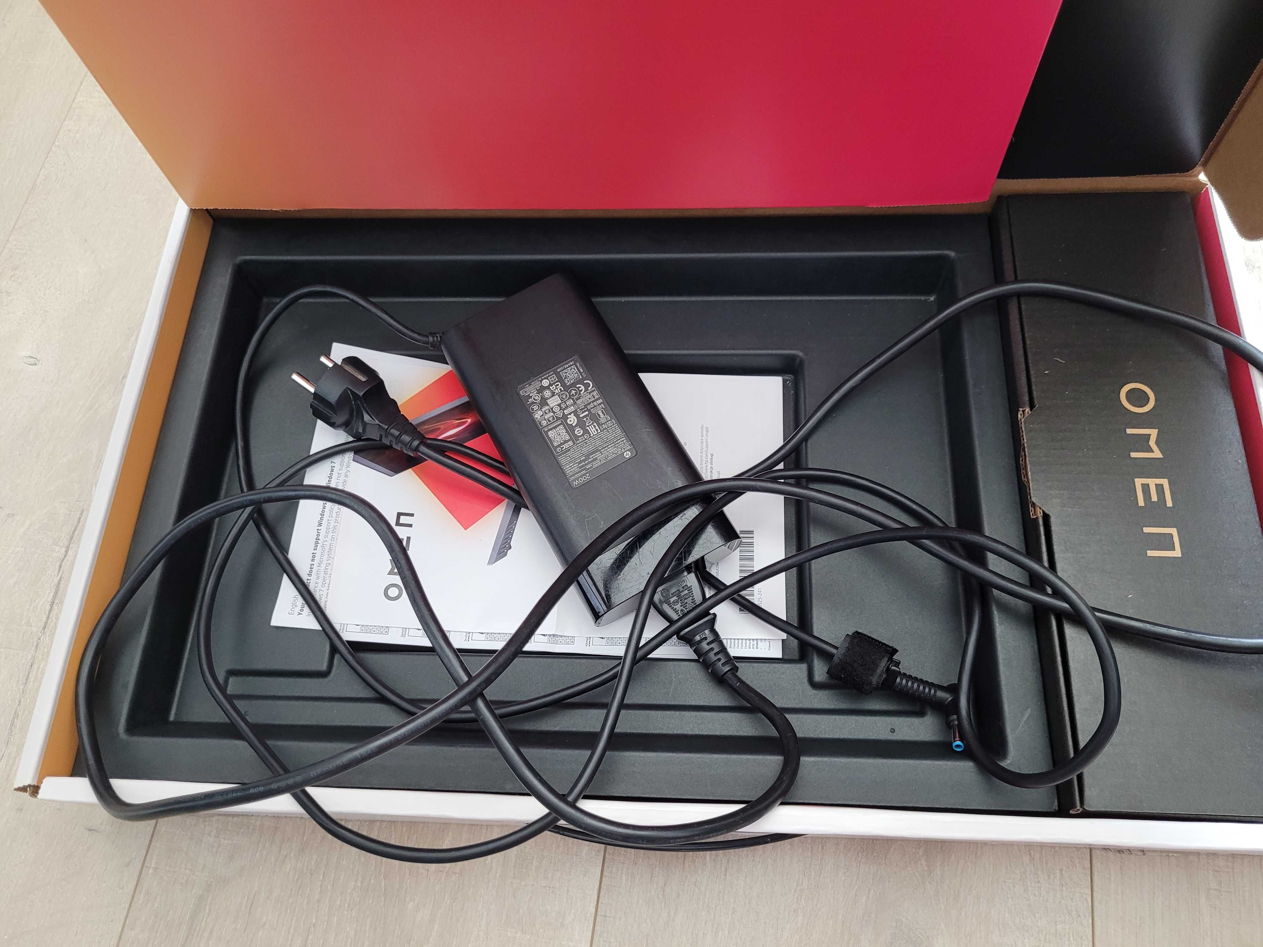 Laptop HP Omen 15,6'', 144Hz, Intel i5-10300H, 16GB RAM, SSD, RTX2060