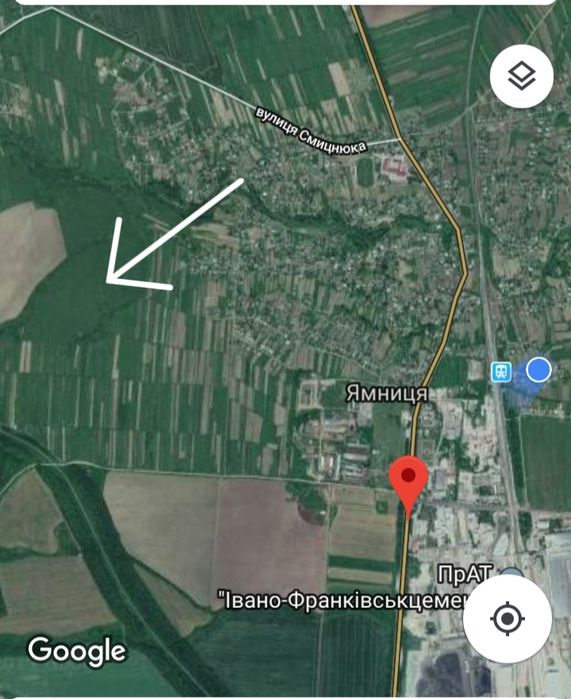 Земельна ділянка с.Ямниця