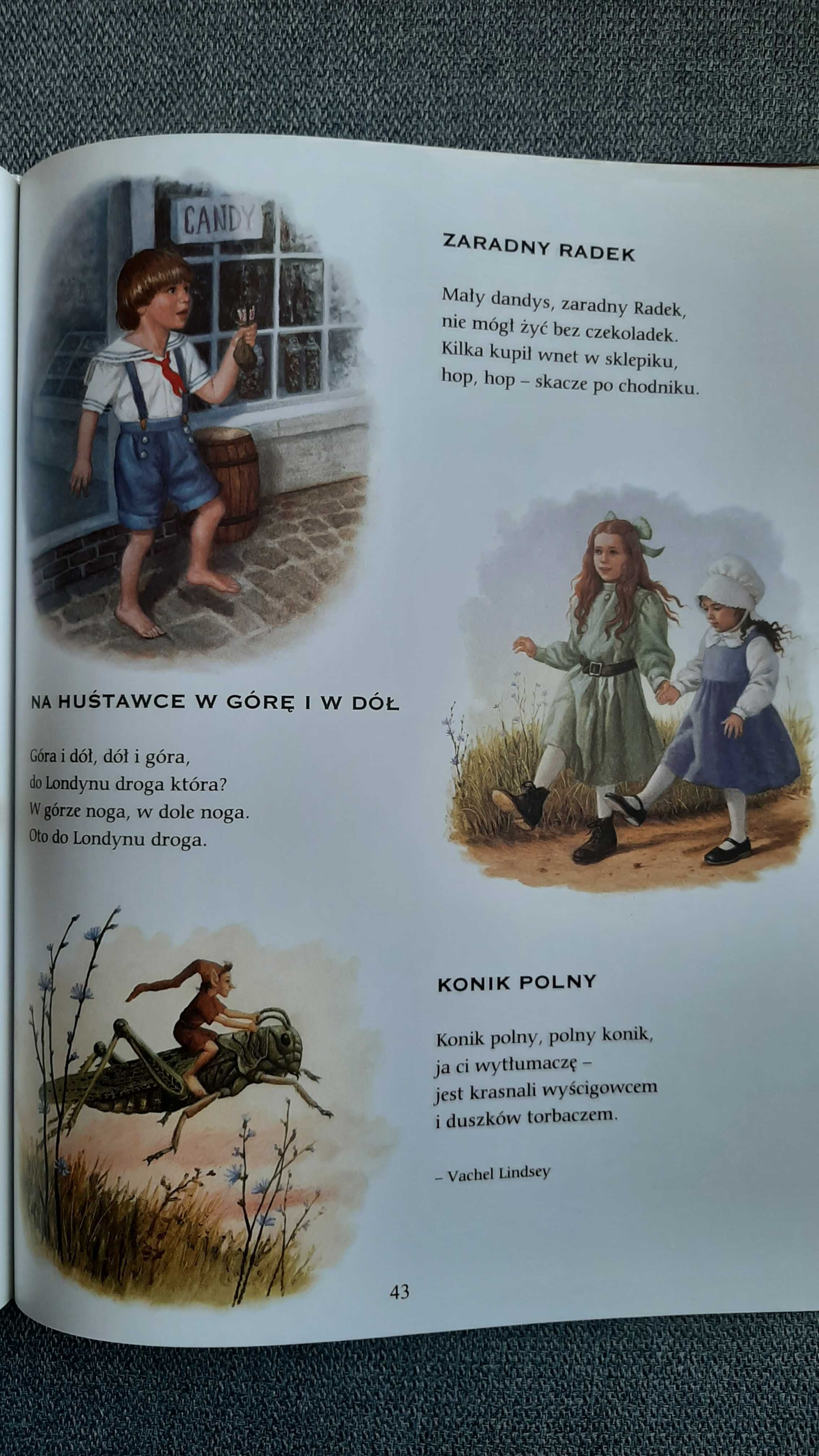 Ruth Sanderson Babcia Gąska przyja zabawne wierszyki piękne ilustracje