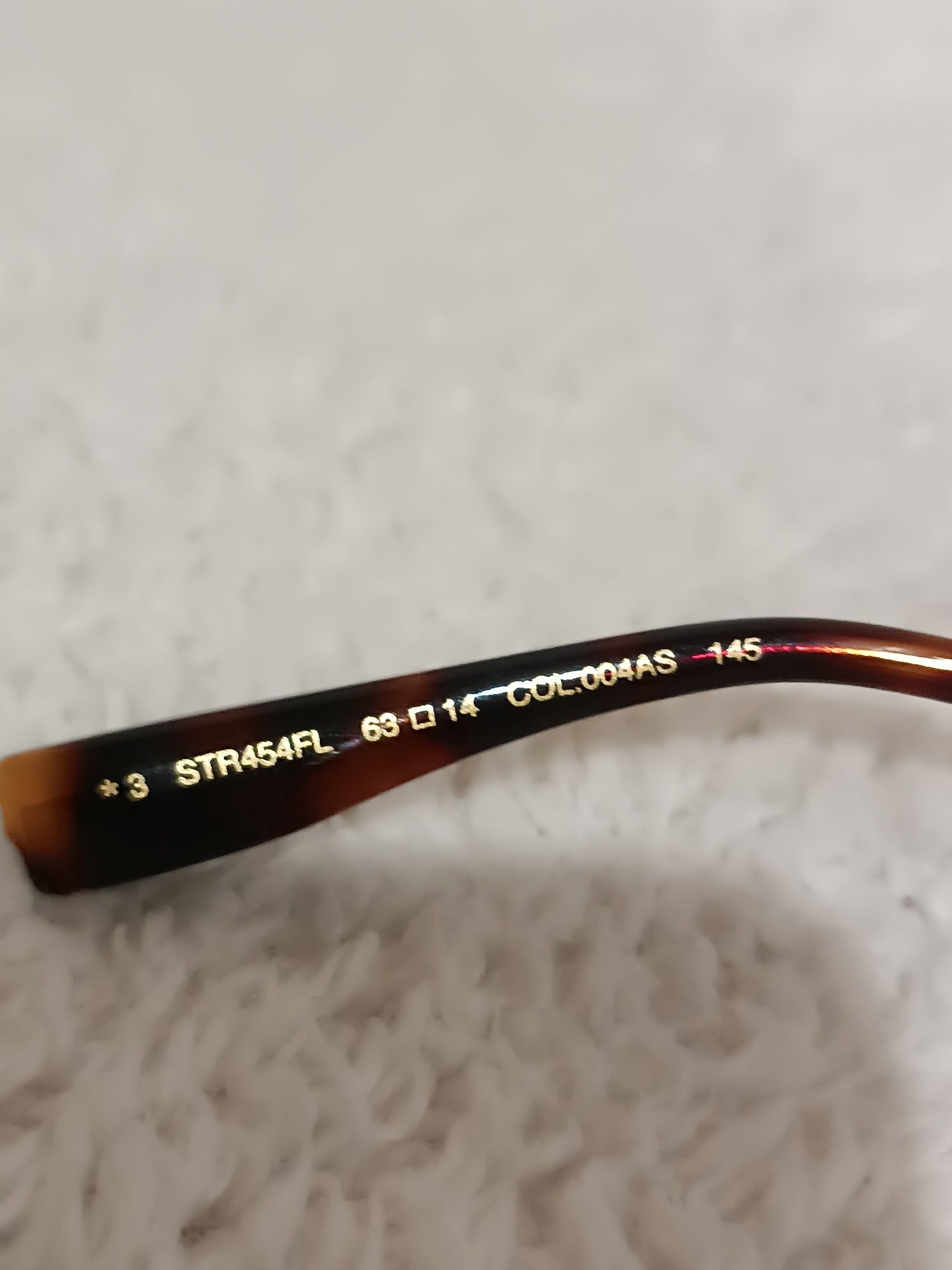 Trussardi STR454FL 004AS GOLD 63/14/145  przeciwsłoneczne 100% UV