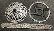 Sram Rival napęd kaseta XPLR 10-44T 12s , zebatka 44t, lańcuch Force