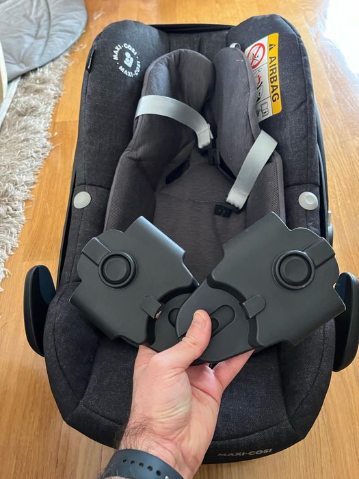 Carrinho + Babycoque pebble plus maxicosi +isofix bebeconfort