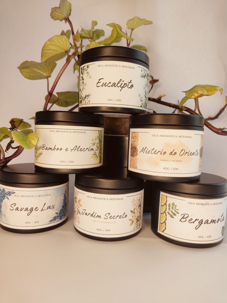 Velas Aromáticas Artesanais