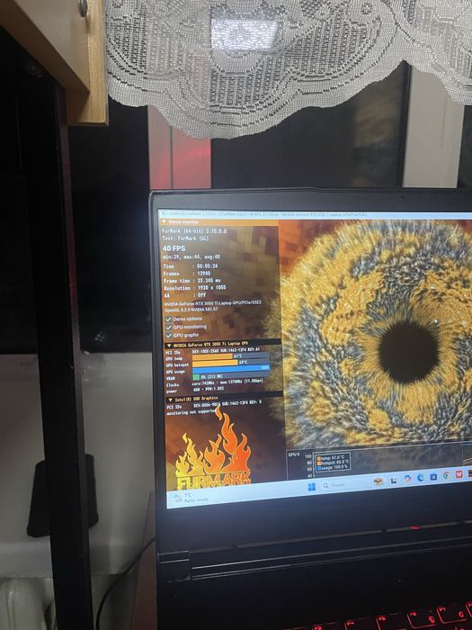 Ігровий ноутбук Msi GF63 Thin(I5 10500H, RTX3050TI, 144hz)