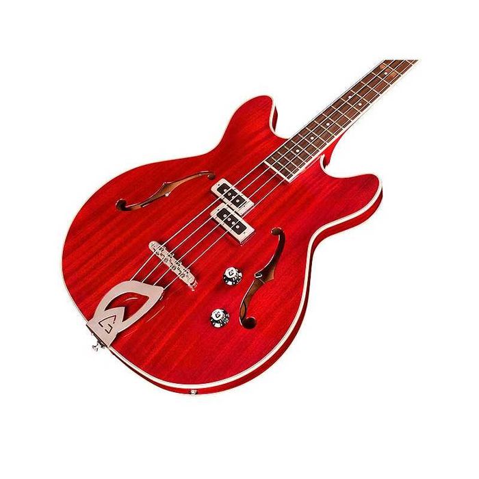 Guild Starfire I Bass (Cherry Red) – Gitara basowa typu Semi-Hollow