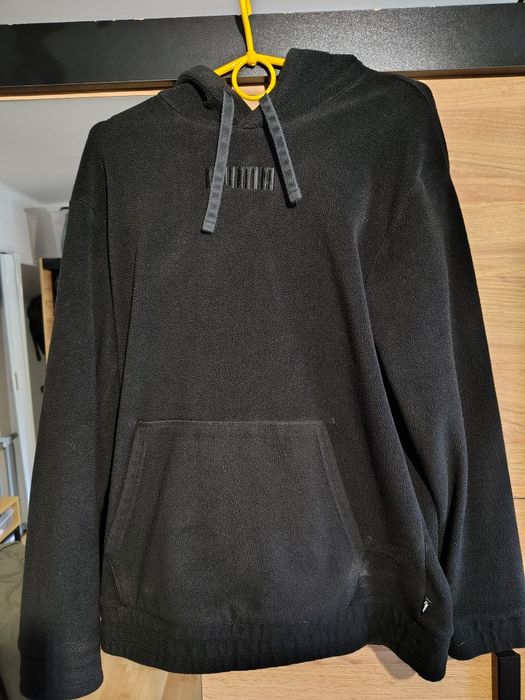 Polar PUMA TEDDYFLEECE fleece fluffy czarny Black