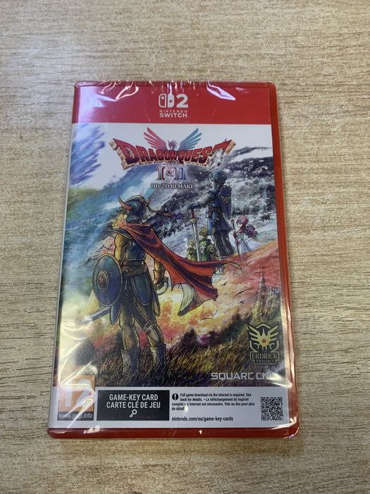 Dragon quest I&II hd-2d remake switch