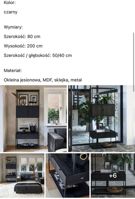 2 w cenie jednego  RIVIERA MAISON Regał The Bobby Wall Cabinet Single