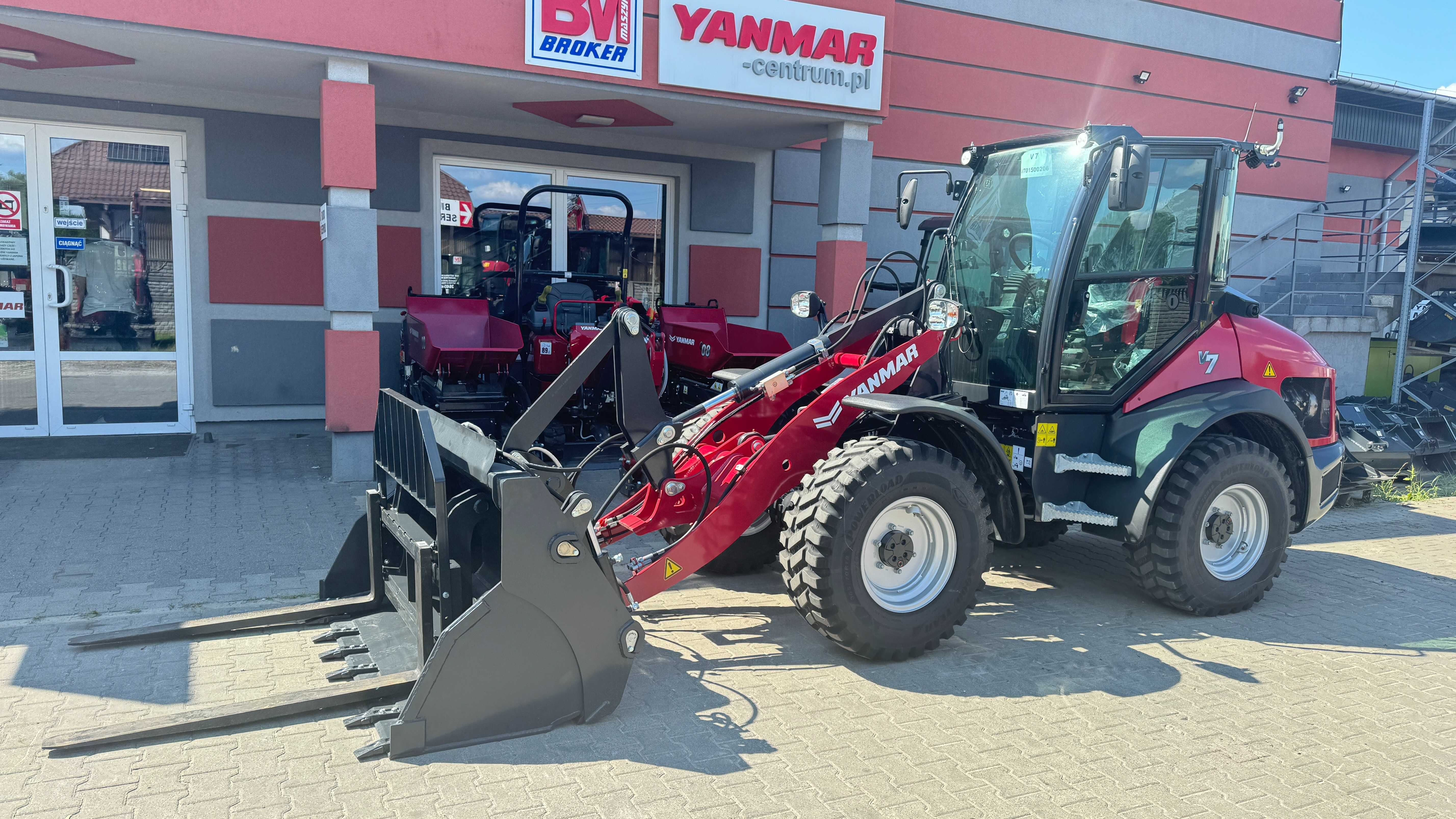 Ładowarka przegubowa Yanmar V7/5-ATO od największego DEALERA
