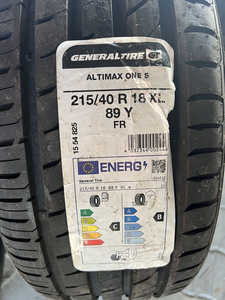 1 Pneu General Altimax 215/40R18 XL