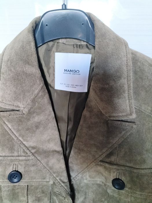 Kurtka zamszowa mango xs
