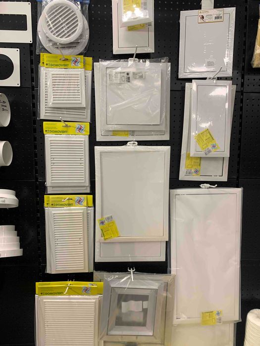 Вентиляція та комплектуючі