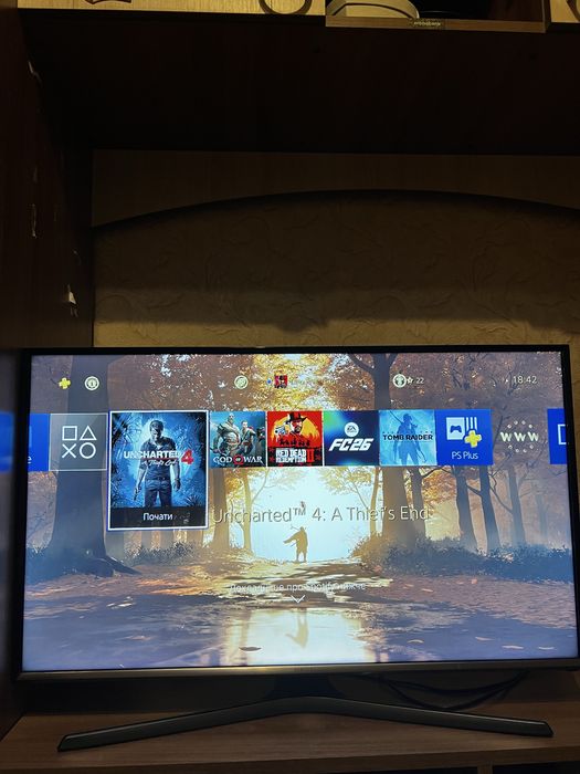 PS4 slim 1TB +2 джойстика +2 частини The Last of Us