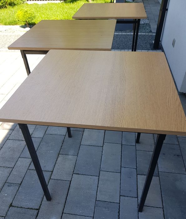 Stoły Stoliki x 3 szt. 75x75cm rozkręcane