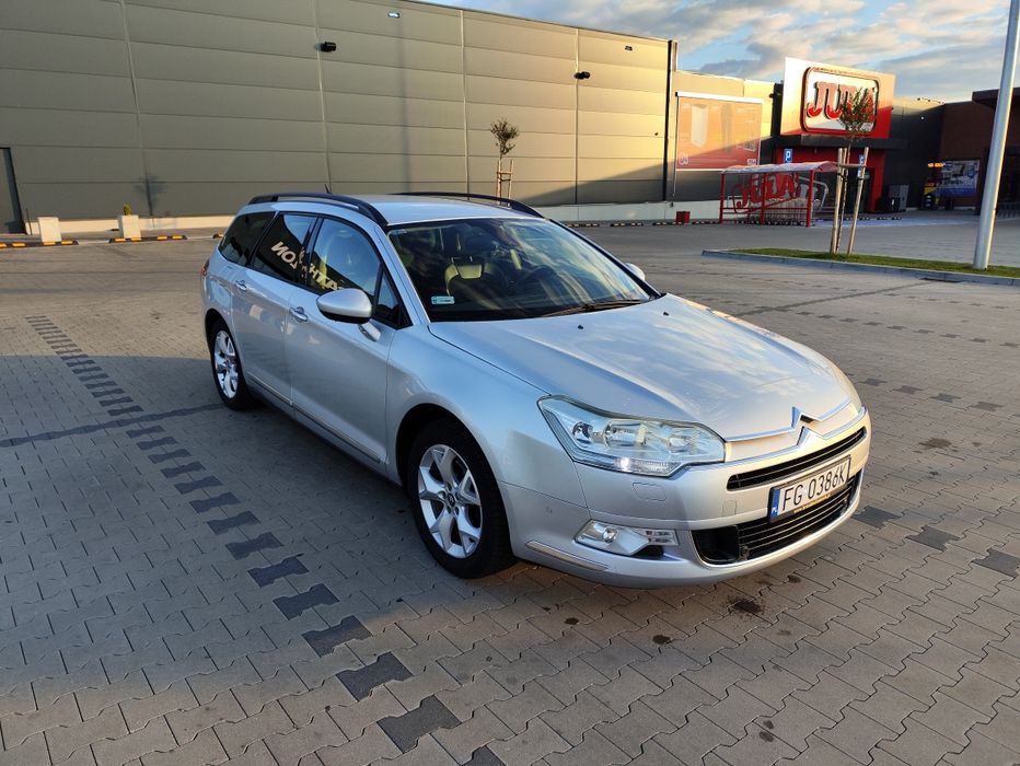 Citroen C5 kombi 2009r. 2.0 HDi diesel 136KM automat, navi, hak