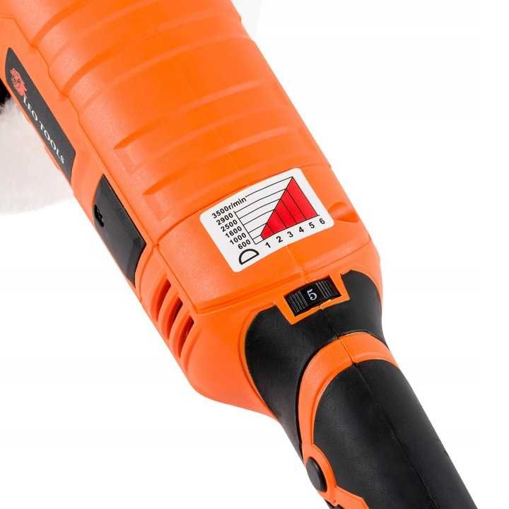 Mocna Polerka Samochodowa 2500w Regulacją Szlifierka Polerowania Auta