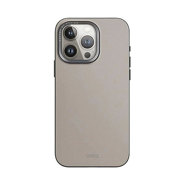 Etui UNIQ Lyden DS na iPhone 15 Pro 6.1" z MagSafe - beżowo-zielone