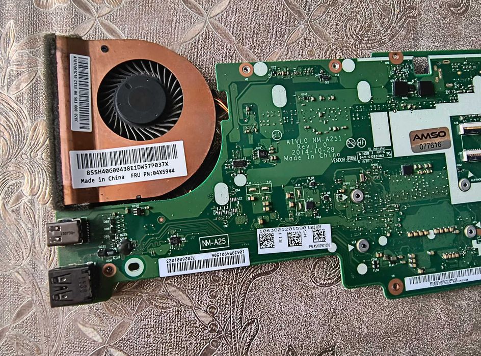Płyta główna Lenovo ThinkPad T450 i5-4300U AIVLO NM-A251 12GB RAM! OK!