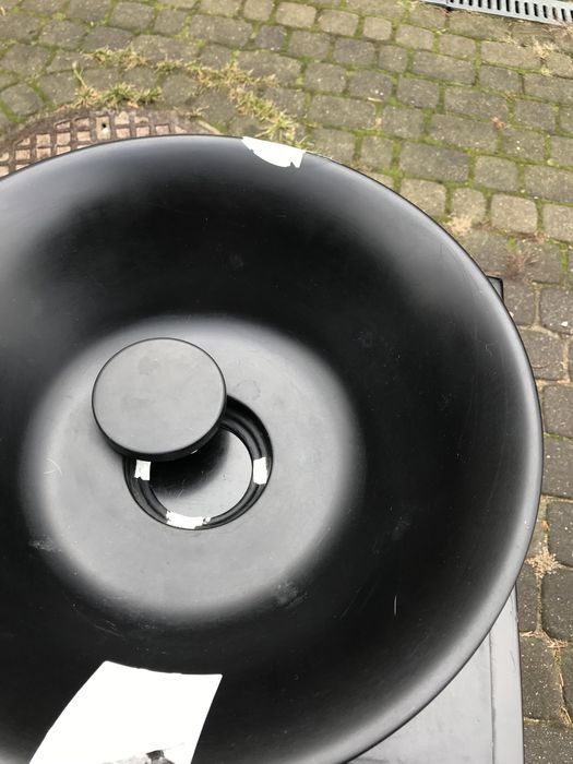 Umywalka nowa konglomerat czarna