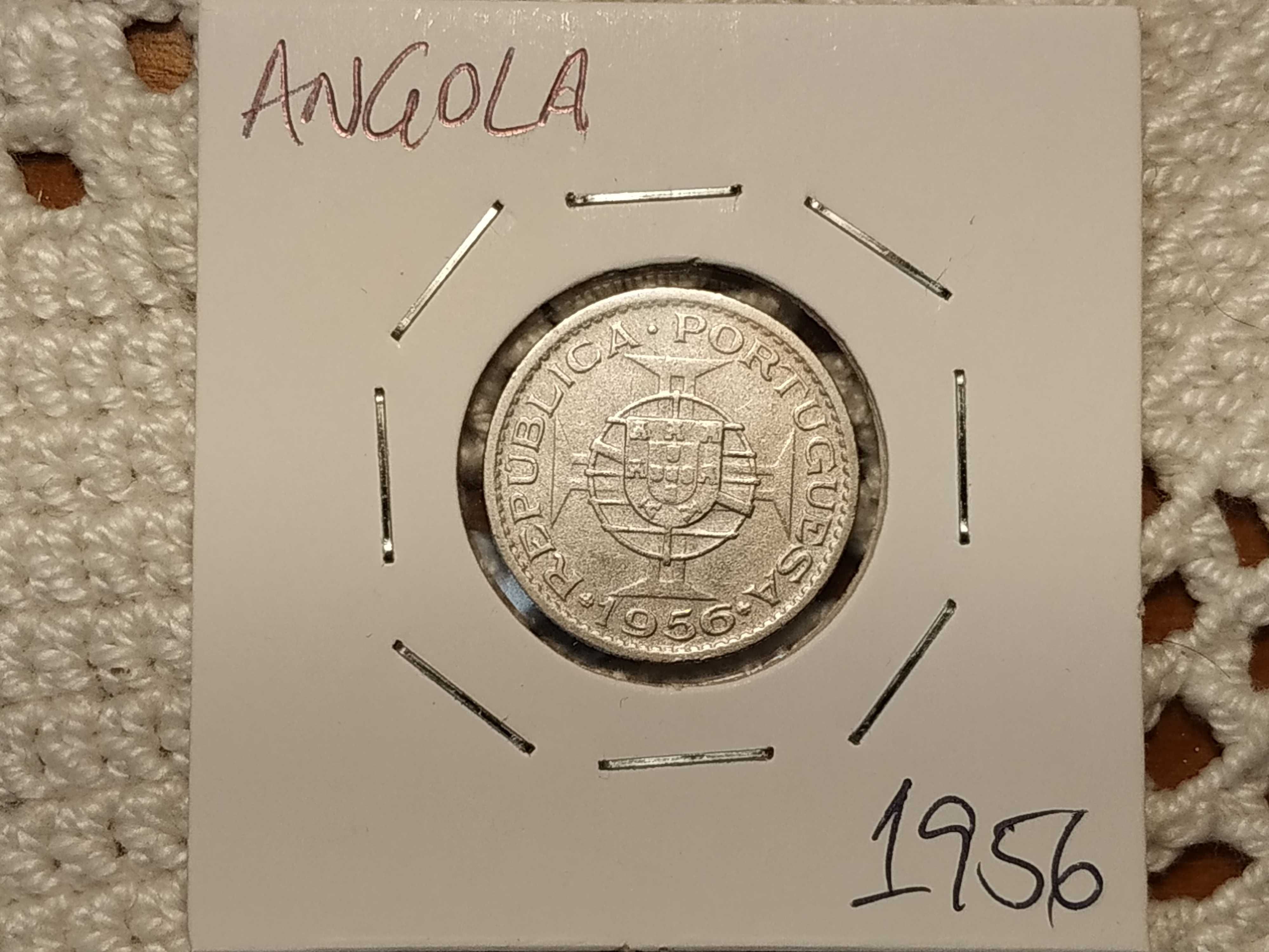 Angola - moeda de 2,5 escudos de 1956 (ex-colónias)