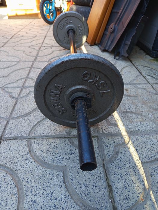 Alteres e pesos novos bom estado